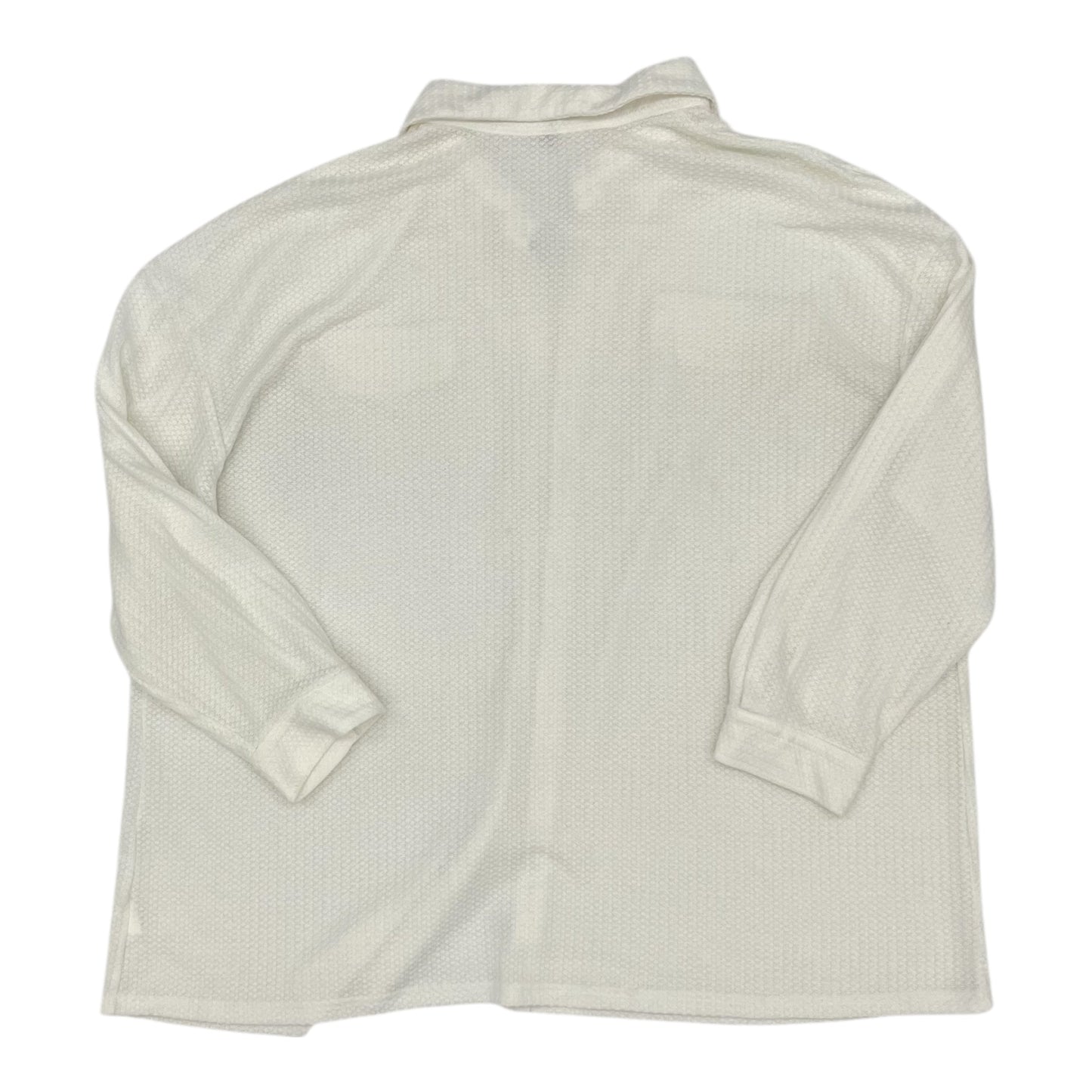 Top Ls By Cme In Cream, Size:4X