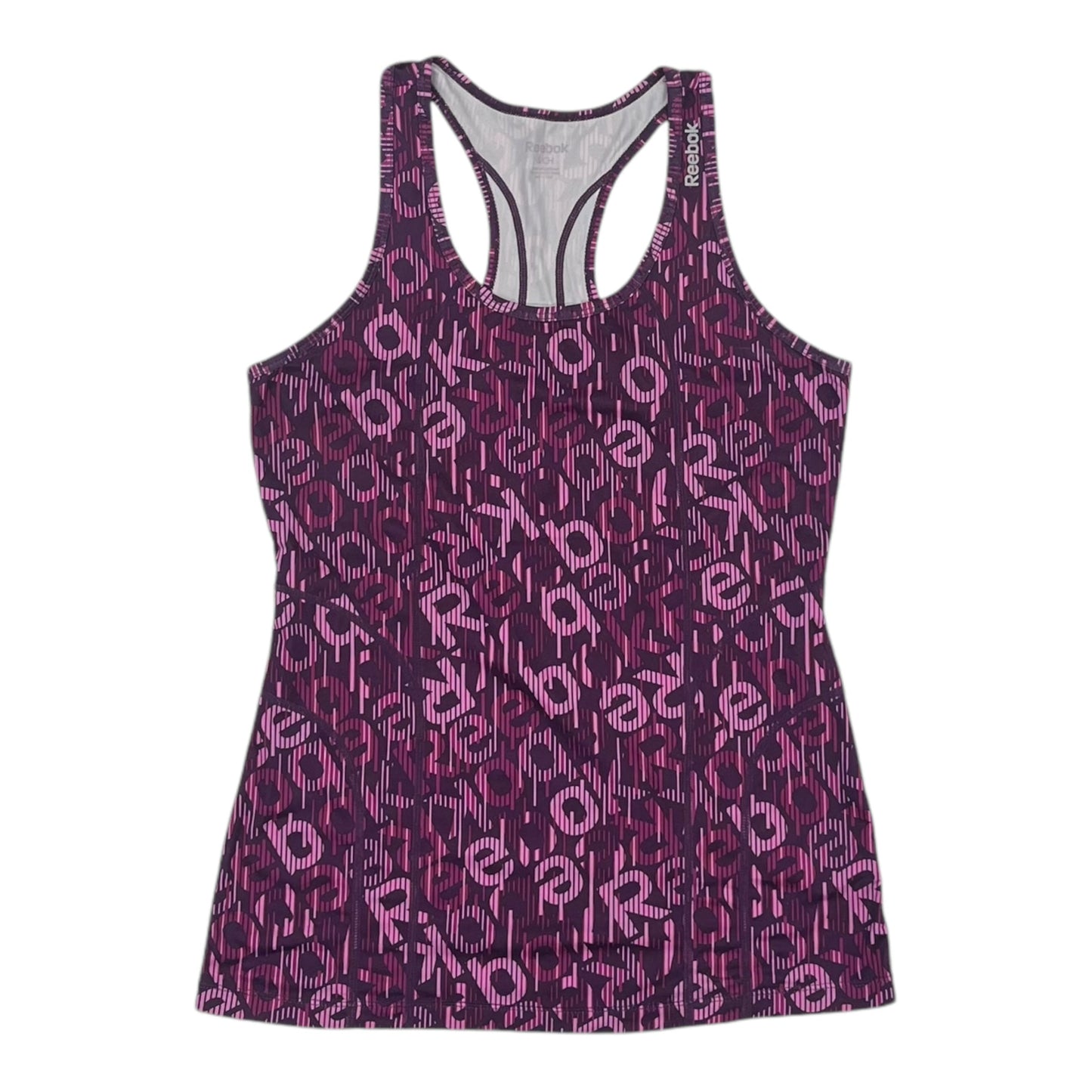 Athletic Tank Top By Reebok In Purple, Size:S