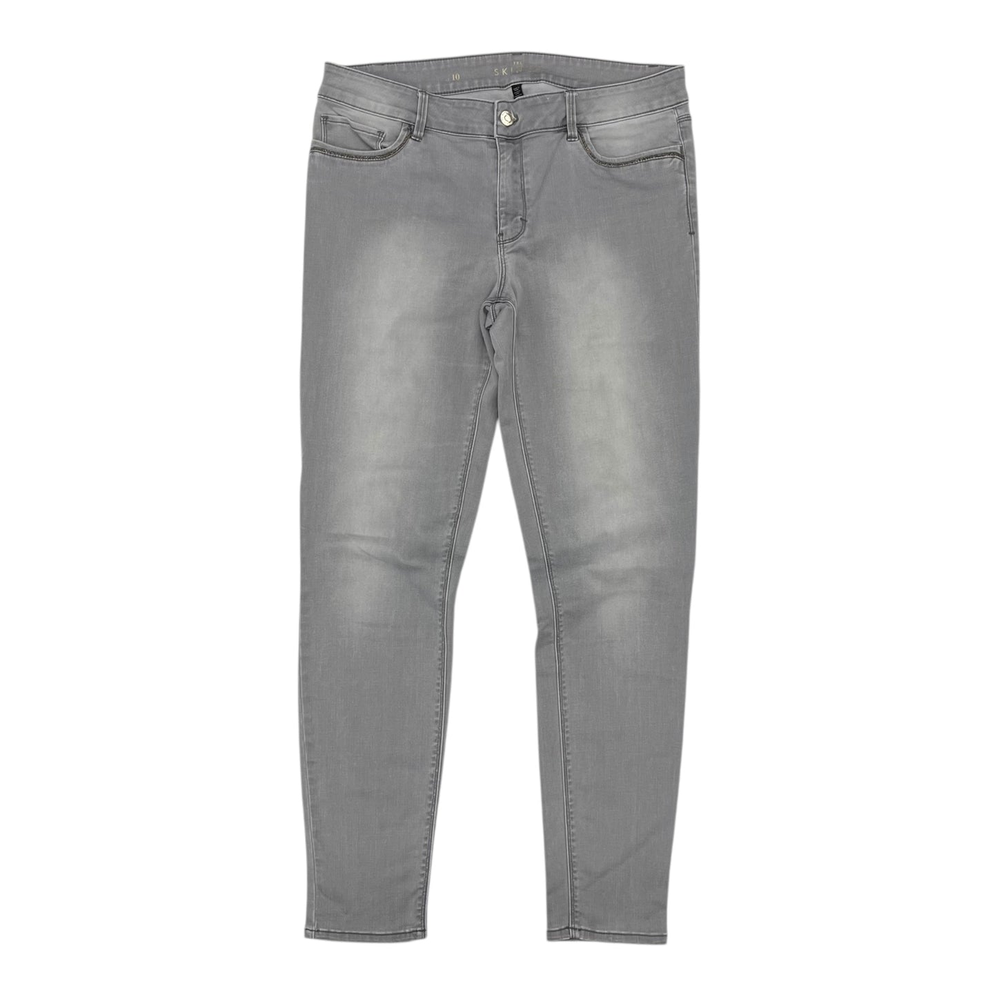 Jeans Skinny By White House Black Market In Black Denim, Size:10