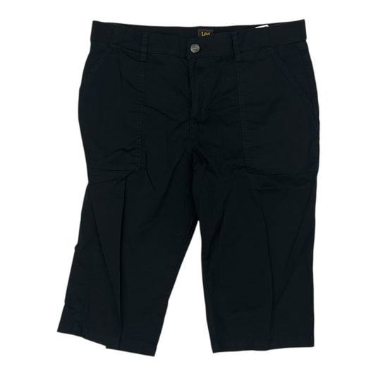 Pants Cropped By Lee In Black, Size:16