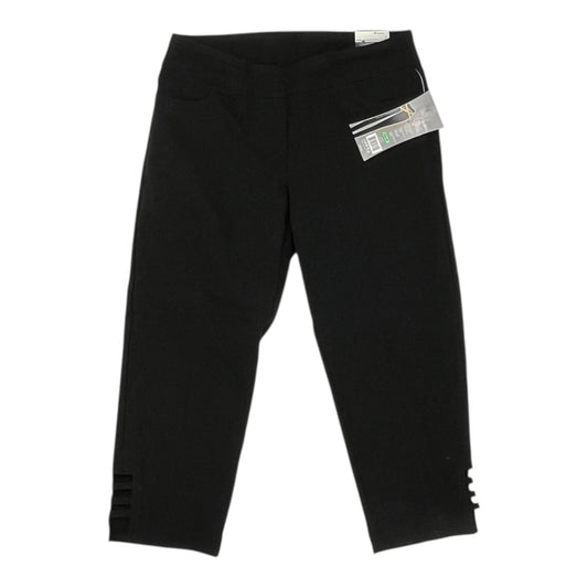 Pants Cropped By Clothes Mentor In Black, Size:8P