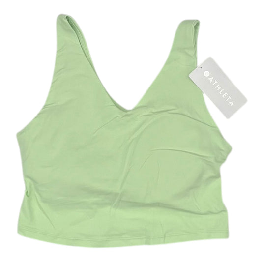 Athletic Tank Top By Athleta In Green, Size:Xl