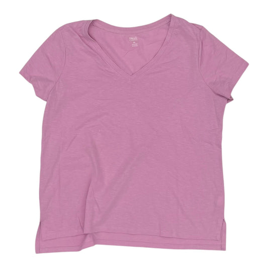 Athletic Top Ss By Athletic Works In Orange, Size:L