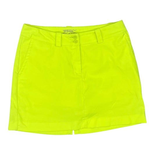 Athletic Skirt By Nike Apparel In Yellow, Size:M