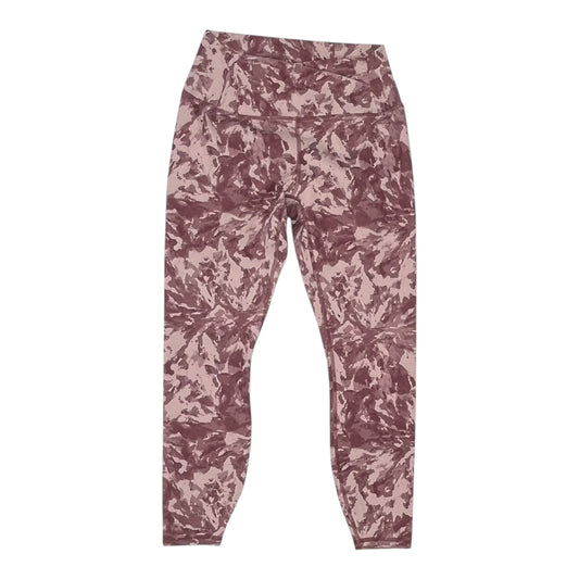 Athletic Leggings By Clothes Mentor In Pink, Size:M