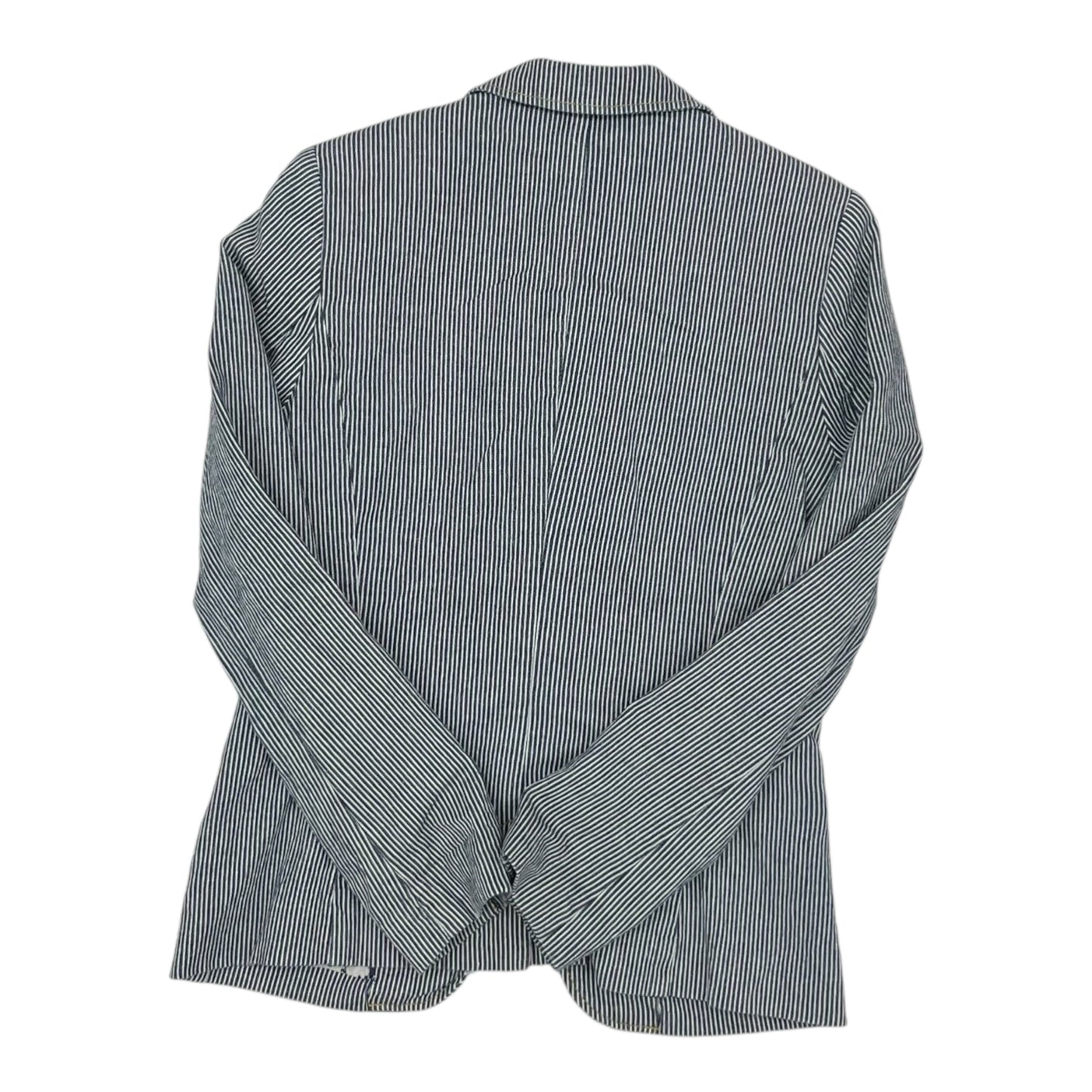 Blazer By Logg In Blue & Cream, Size:M