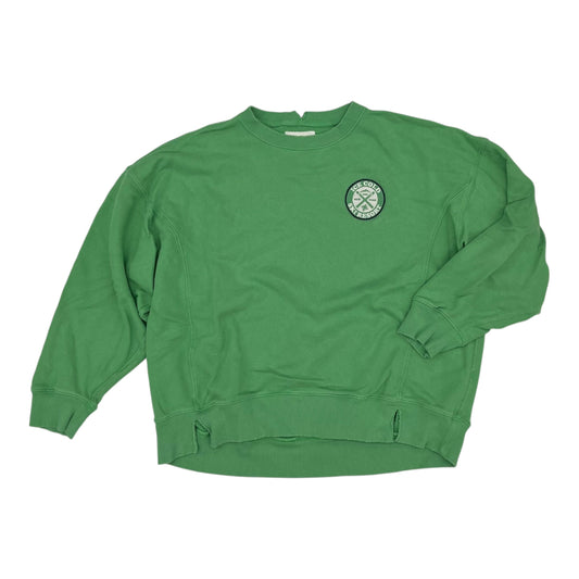 Sweatshirt Crewneck By Aerie In Green, Size:M