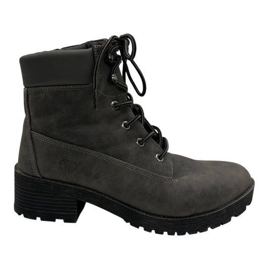 Boots Ankle Heels By Rock And Candy In Grey, Size:10