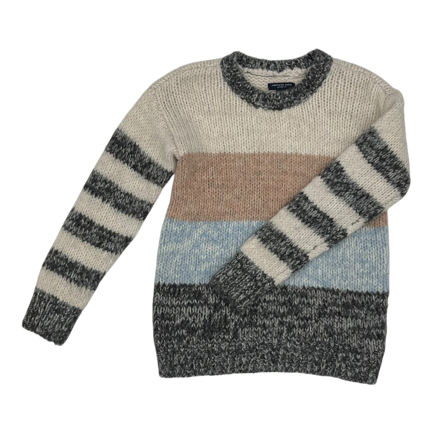 Sweater By American Eagle In Striped Pattern, Size:Xs