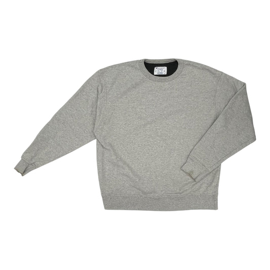 Athletic Sweatshirt Crewneck By Champion In Grey, Size:Xl