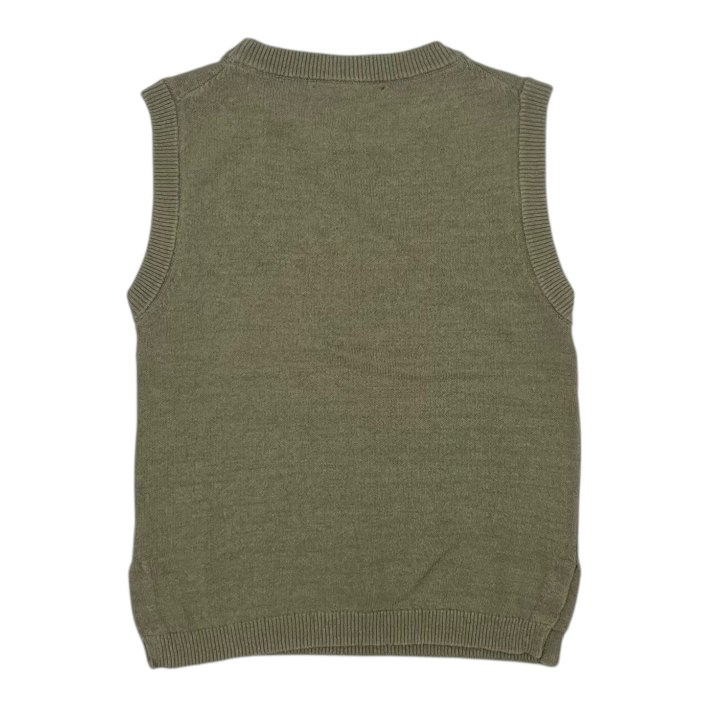 Vest Sweater By Zara In Green, Size:S