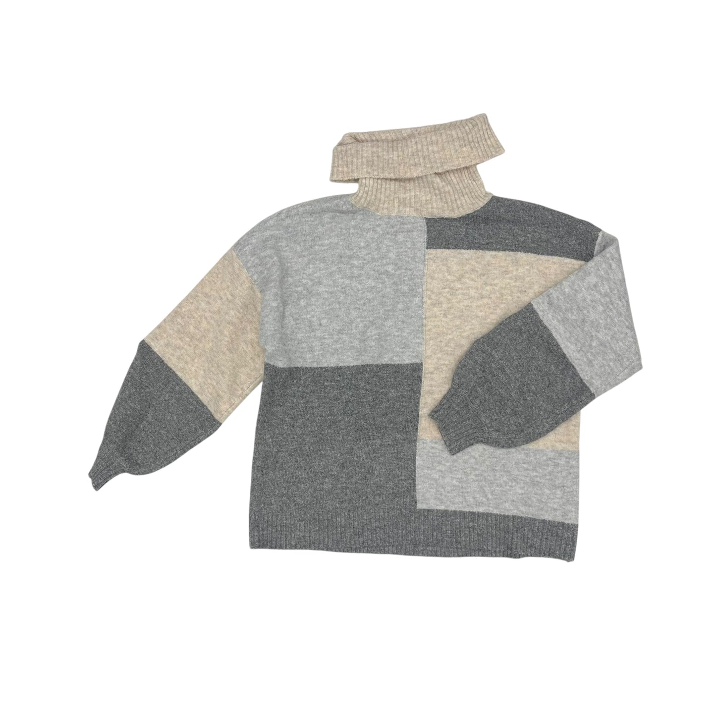 Sweater By Staccato In Grey & Tan, Size:L