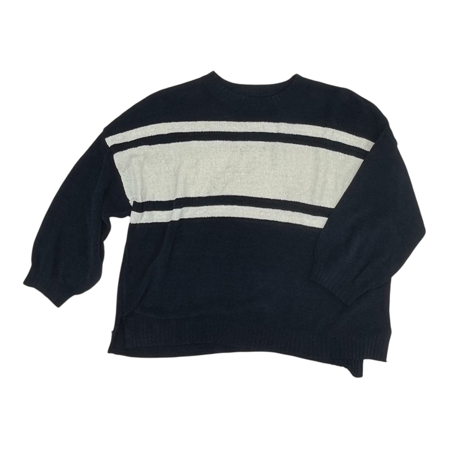 Sweater By American Eagle In Blue & Cream, Size:Xxl