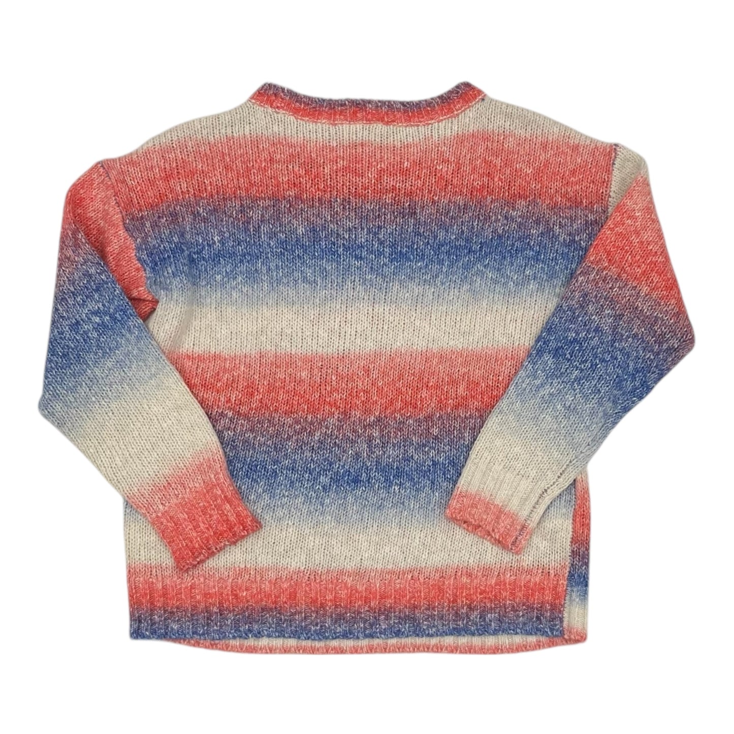 Sweater By Loft In Blue & Red & White, Size:S