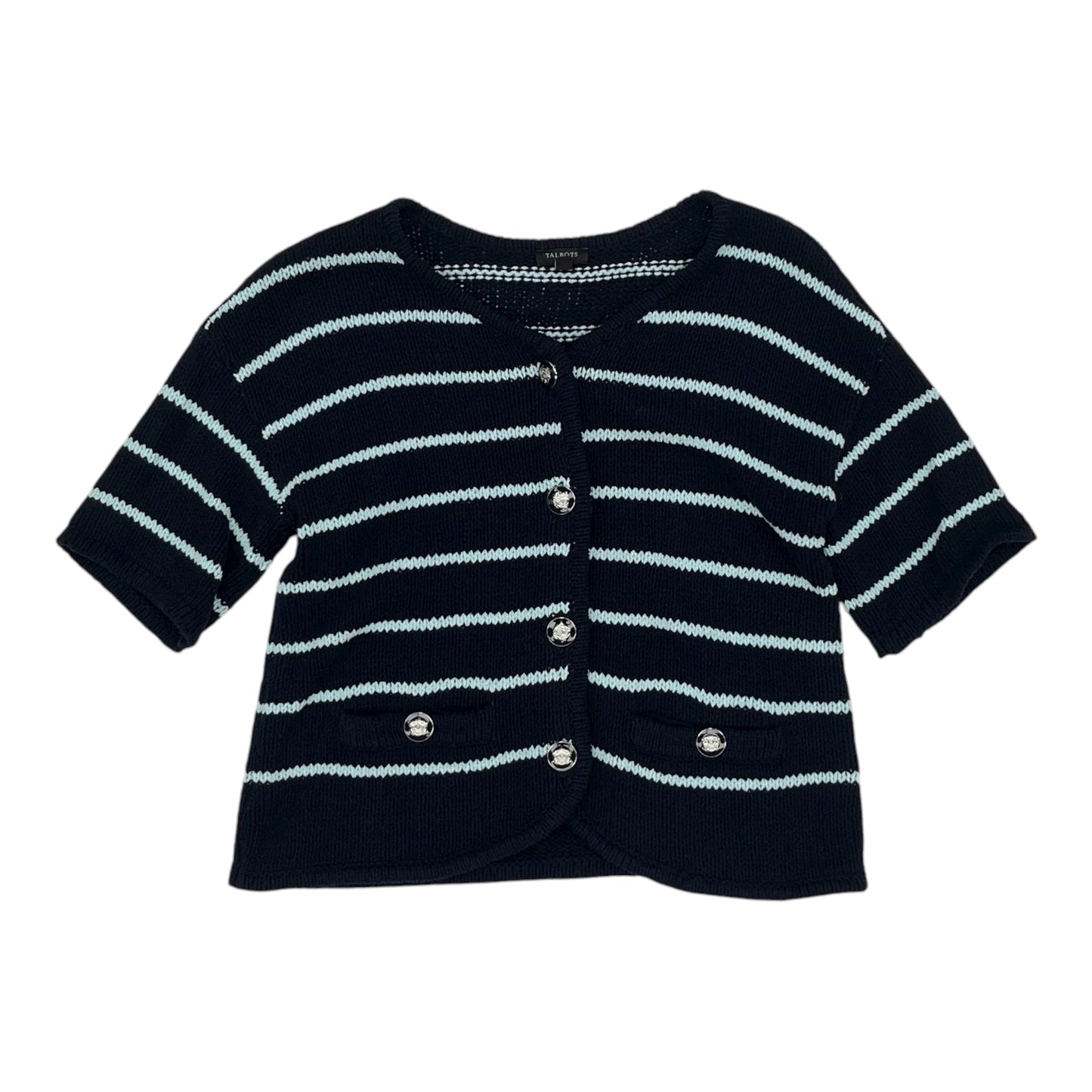 Sweater Ss By Talbots In Blue, Size:Sp