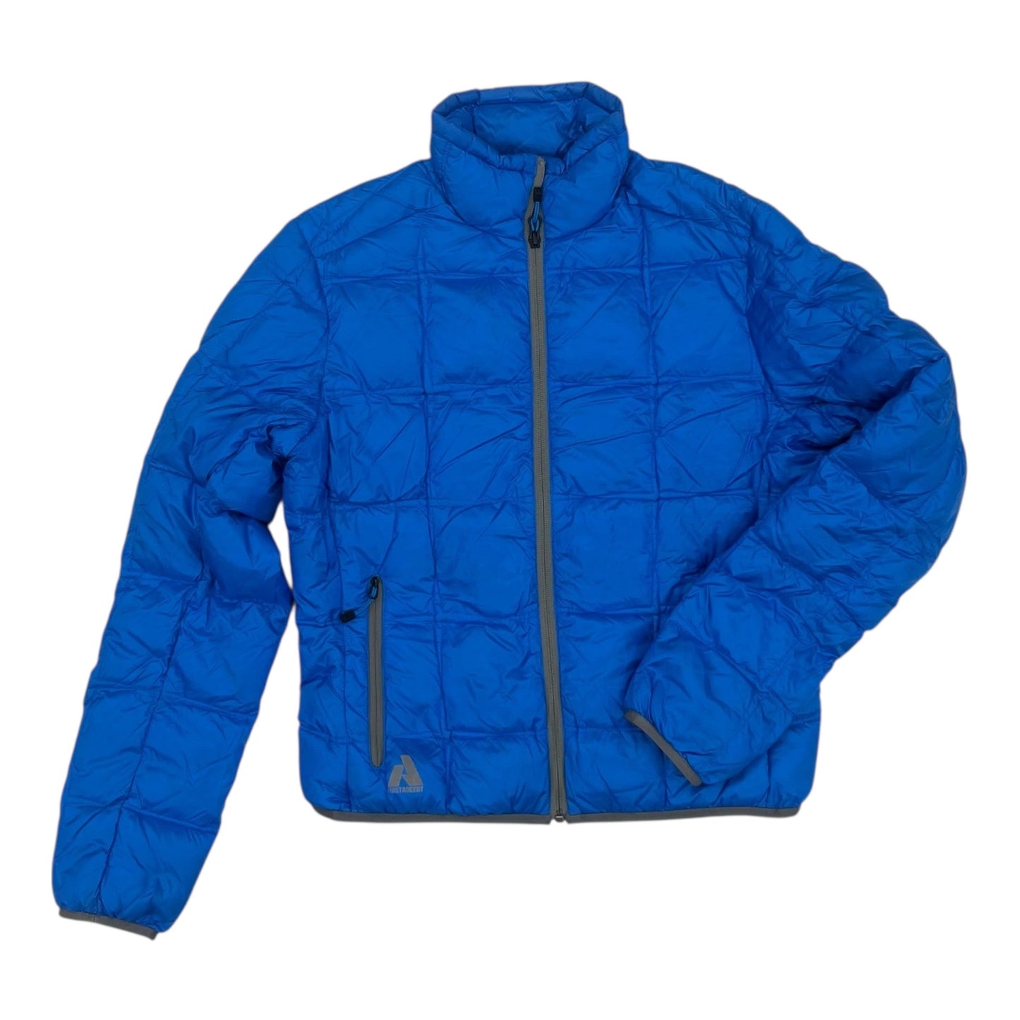 Jacket Puffer & Quilted By Eddie Bauer In Blue, Size:M