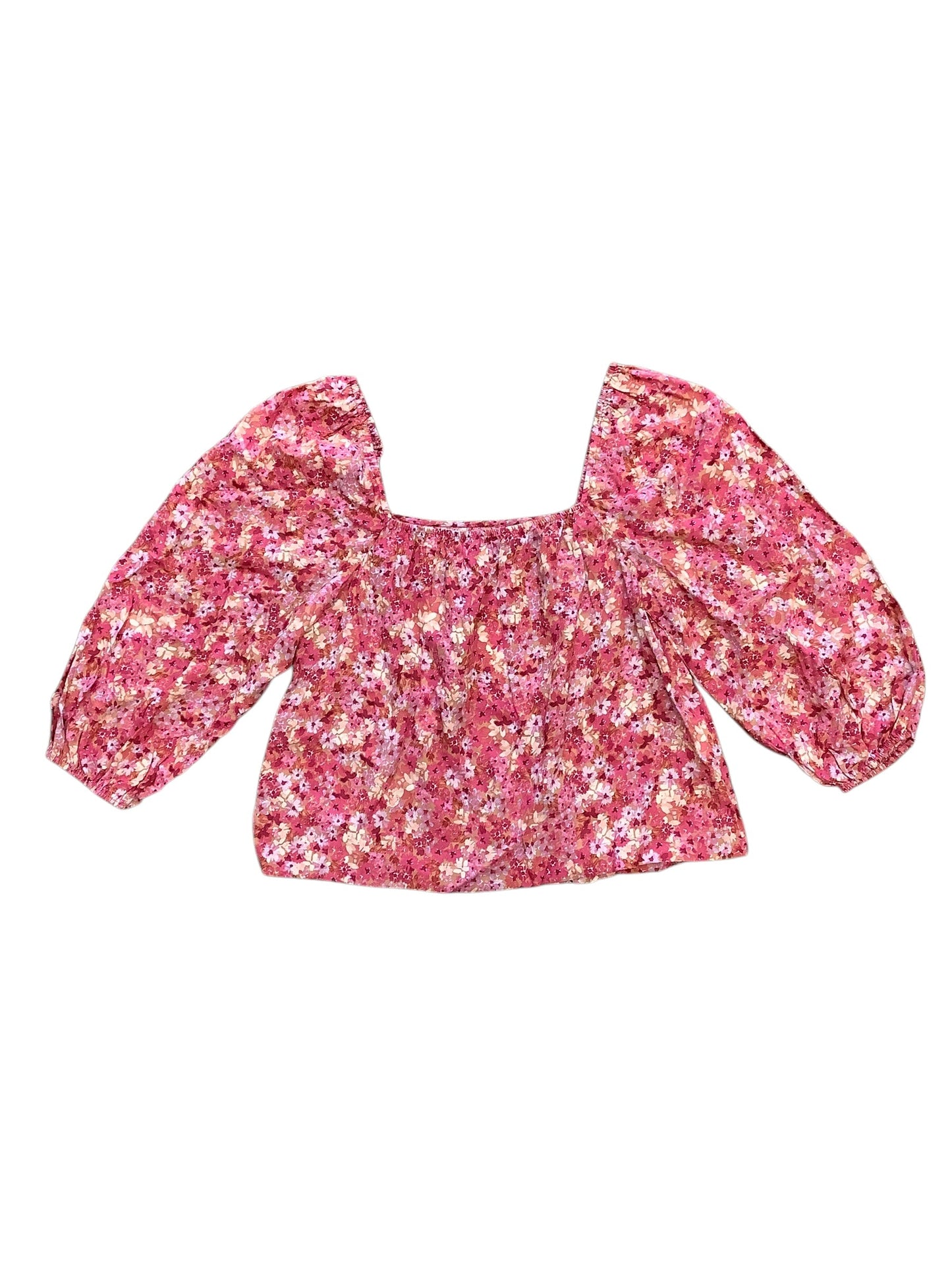 Blouse 3/4 Sleeve By Sanctuary In Floral Print, Size:S