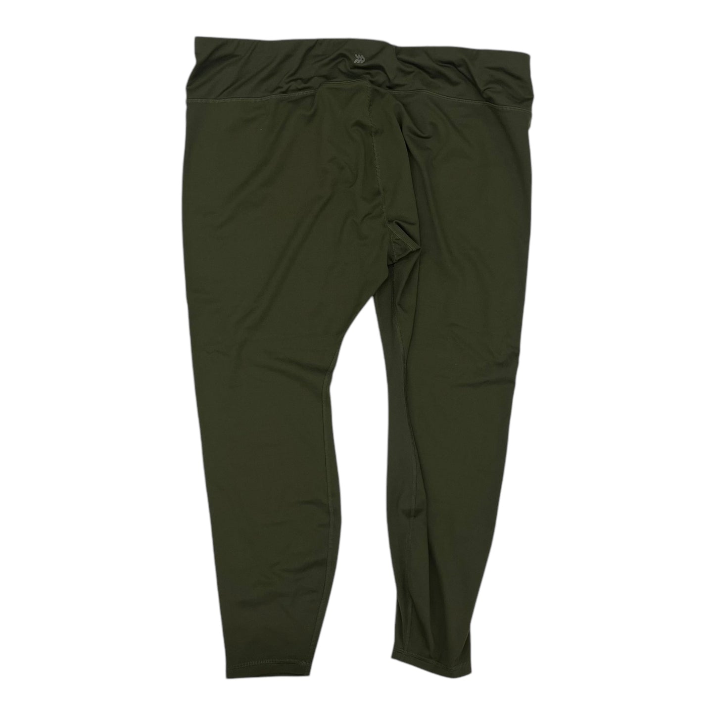 Athletic Leggings By All In Motion In Green, Size:2X