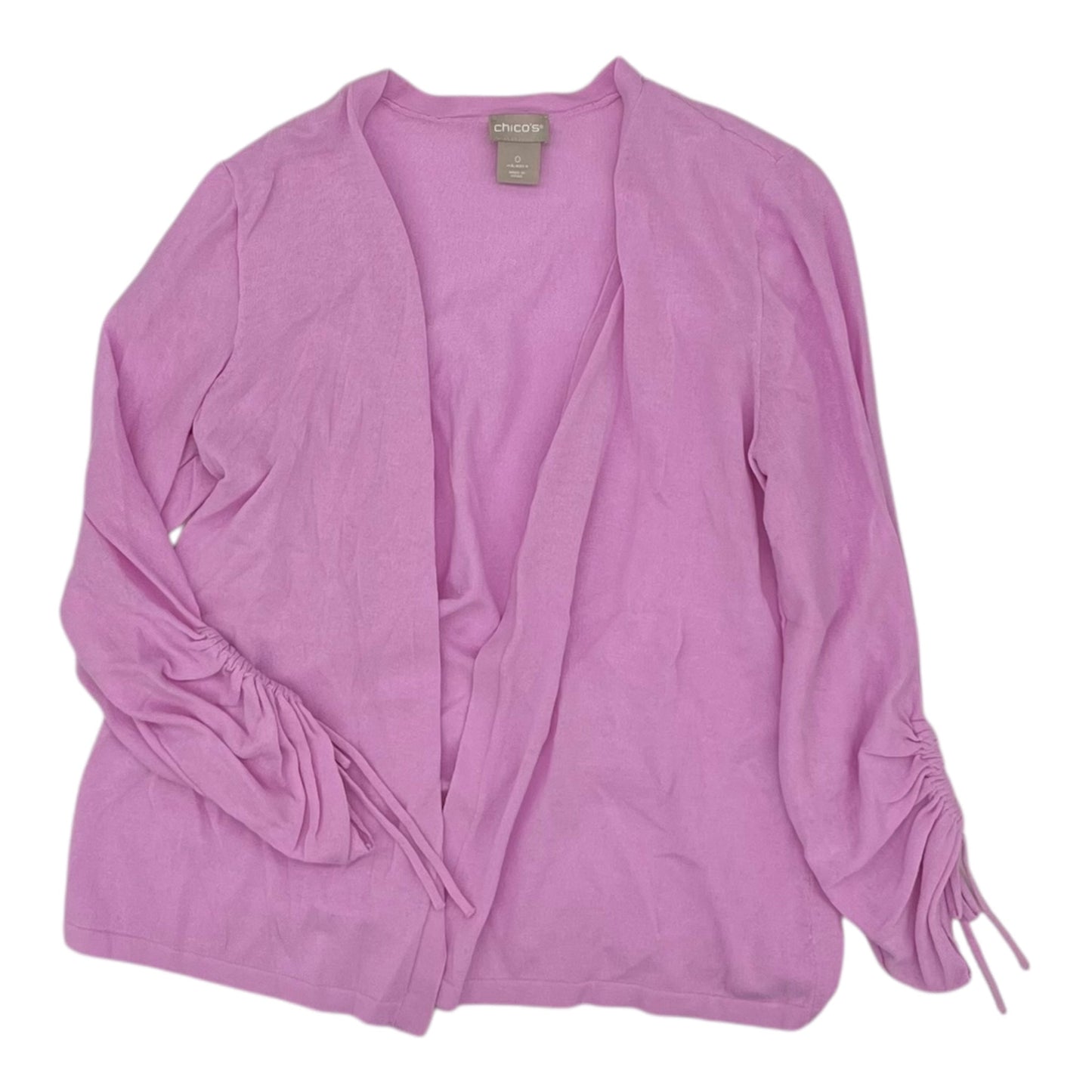 Cardigan By Chicos In Purple, Size:S