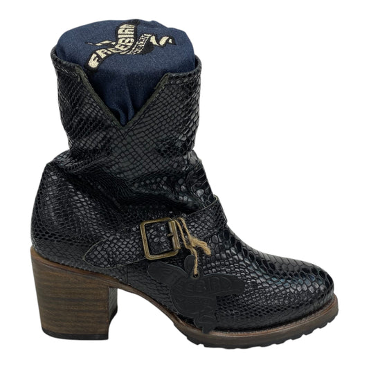 Boots Leather By Freebird In Black, Size:10