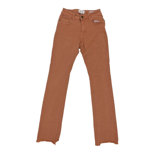 Jeans Straight By Clothes Mentor In Orange, Size:2