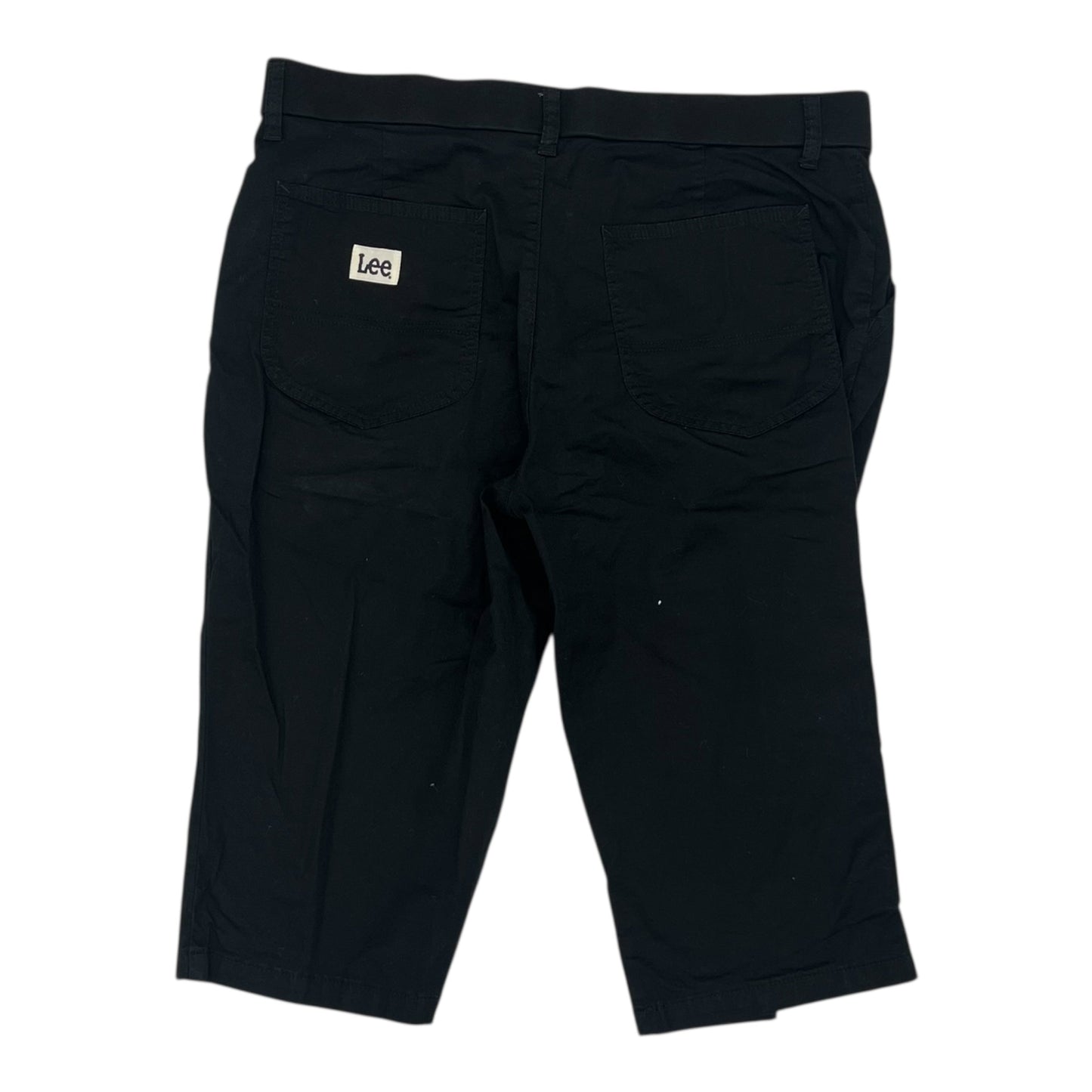Pants Cropped By Lee In Black, Size:16