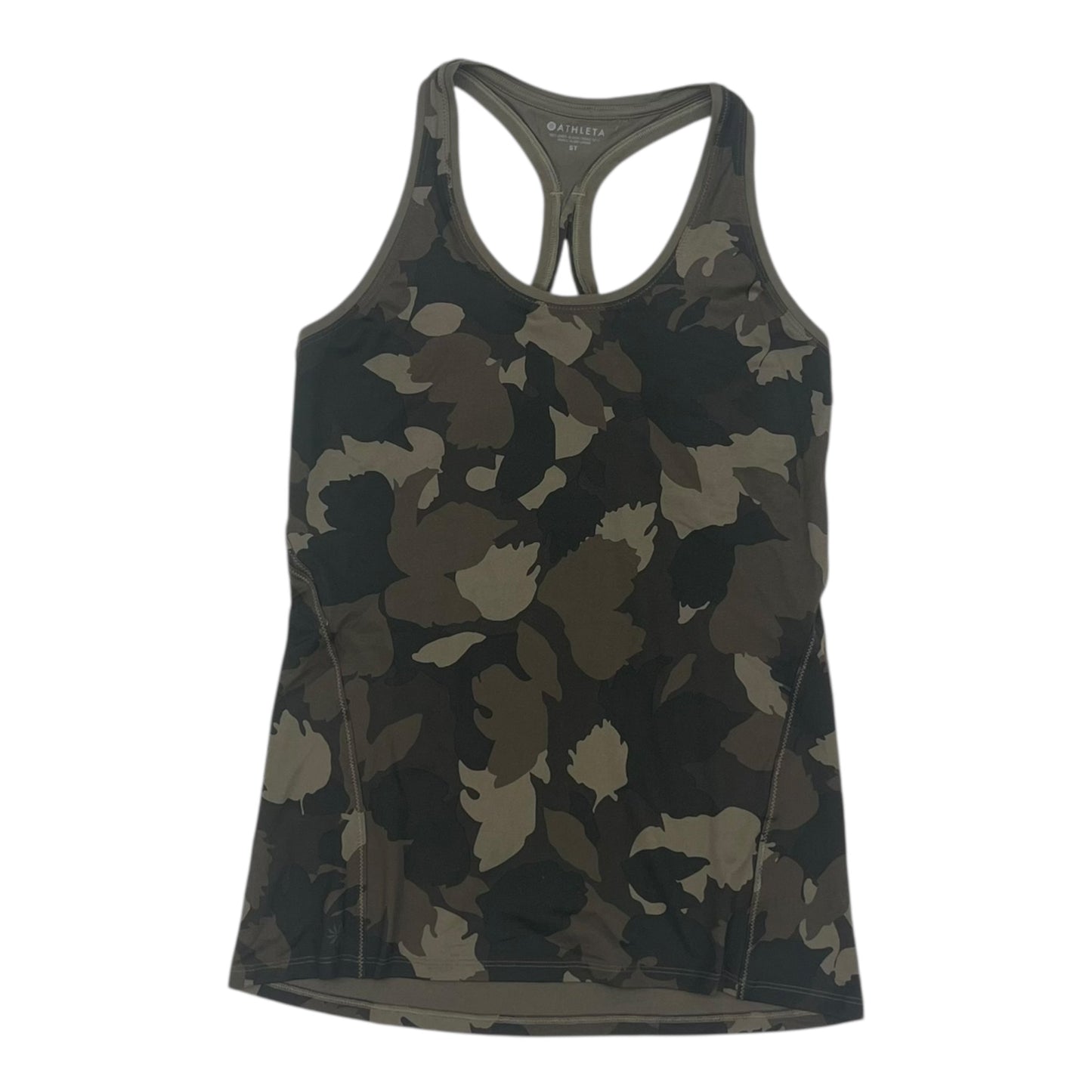 Athletic Tank Top By Athleta In Camouflage Print, Size:S