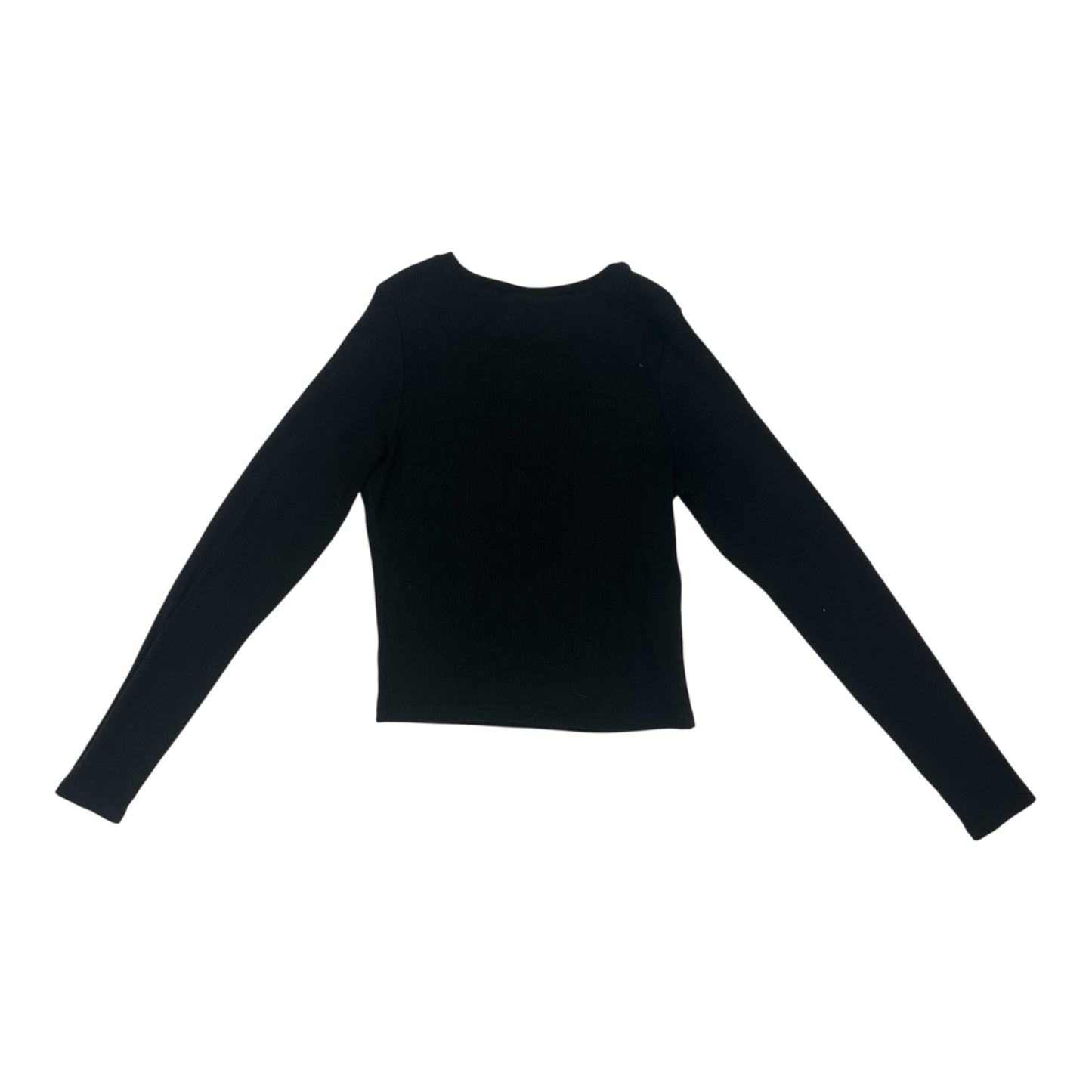 Top Ls By Universal Thread In Black, Size:M