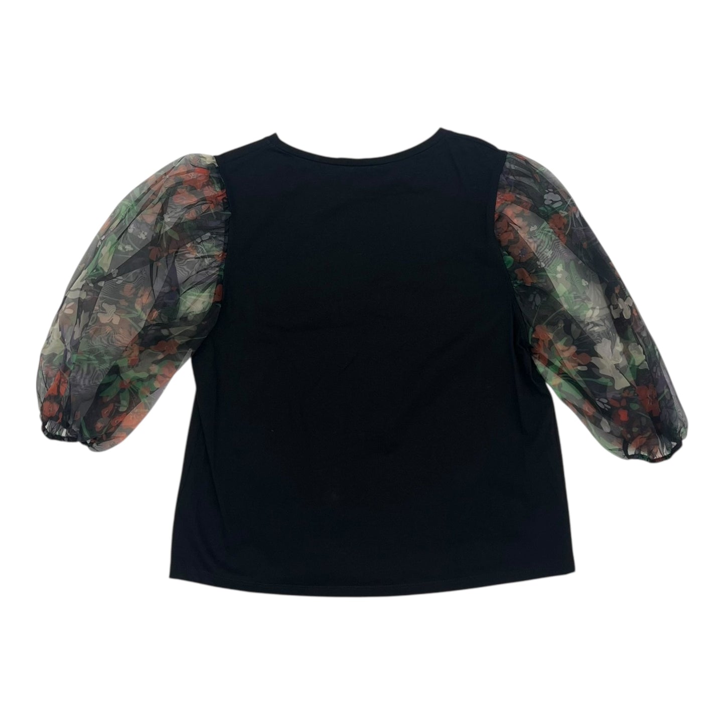 Top 3/4 Sleeve By Express In Black, Size:S