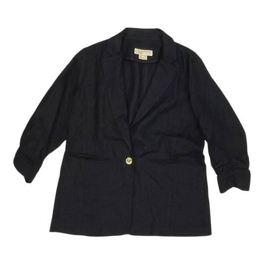 Blazer Designer By Michael Kors In Navy, Size:Lp