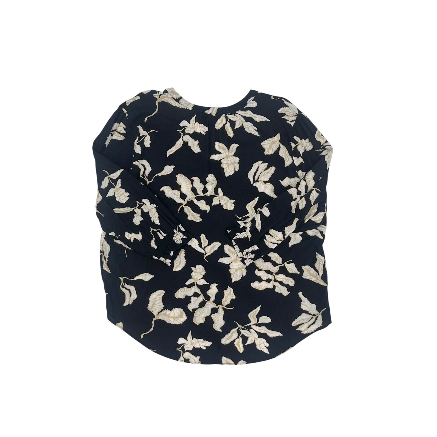 Blouse Ls By Sonoma In Blue, Size:Xxl