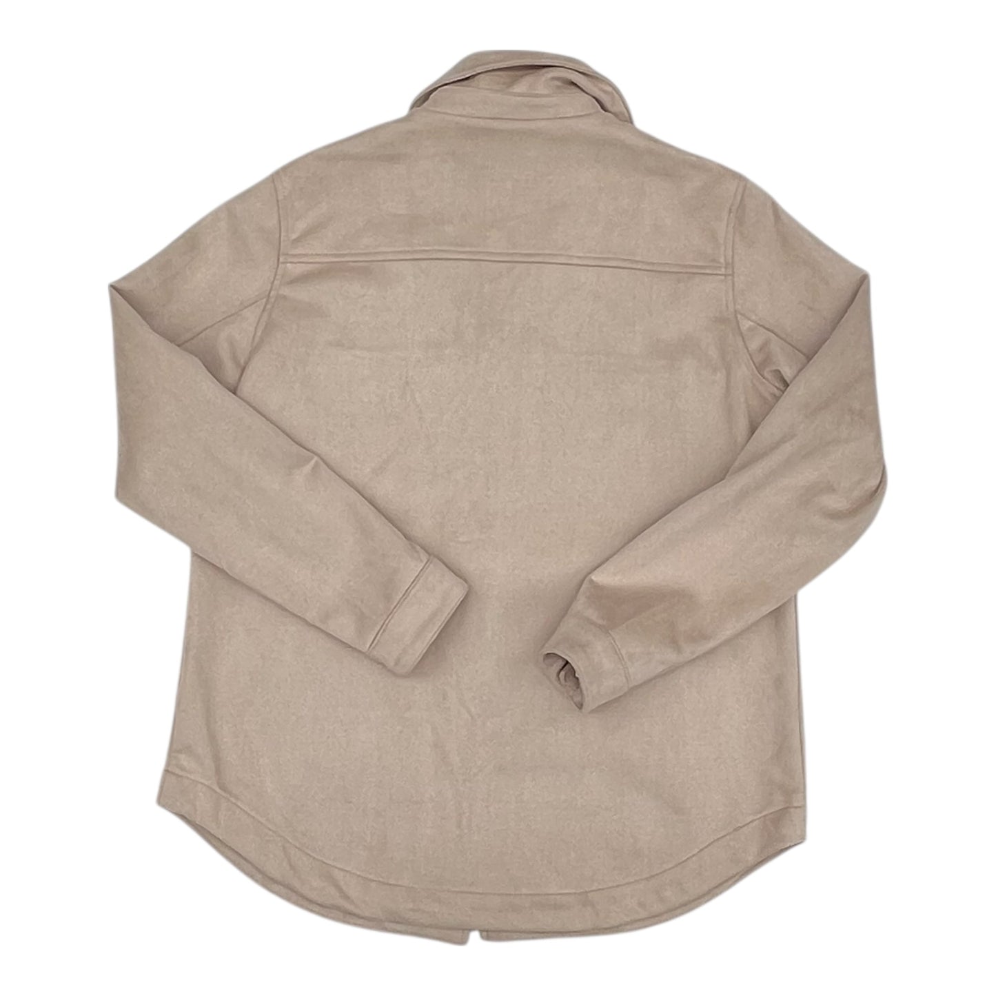 Jacket Other By Clothes Mentor In Tan, Size:M