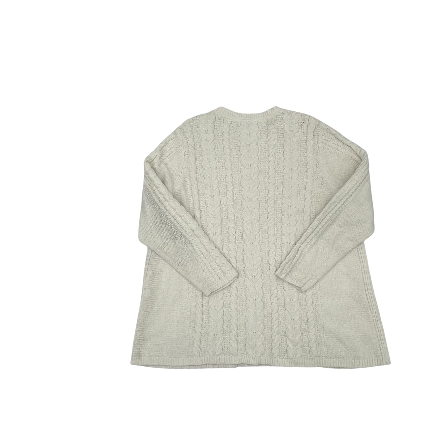 Sweater By J. Jill In Cream, Size:2X