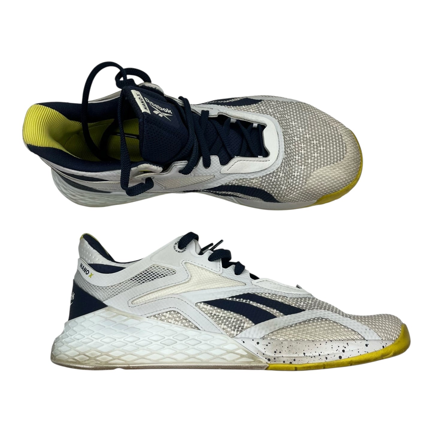 Shoes Athletic By Reebok In Blue & Cream, Size:10