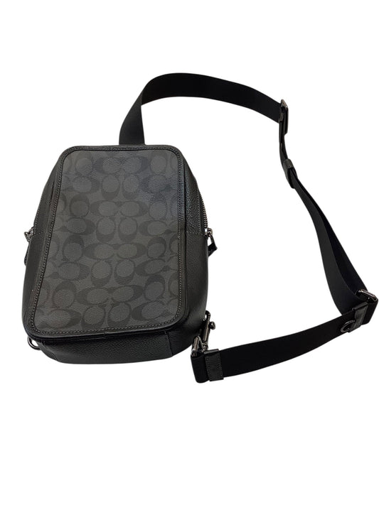Crossbody Designer By Coach In Black, Size:Medium