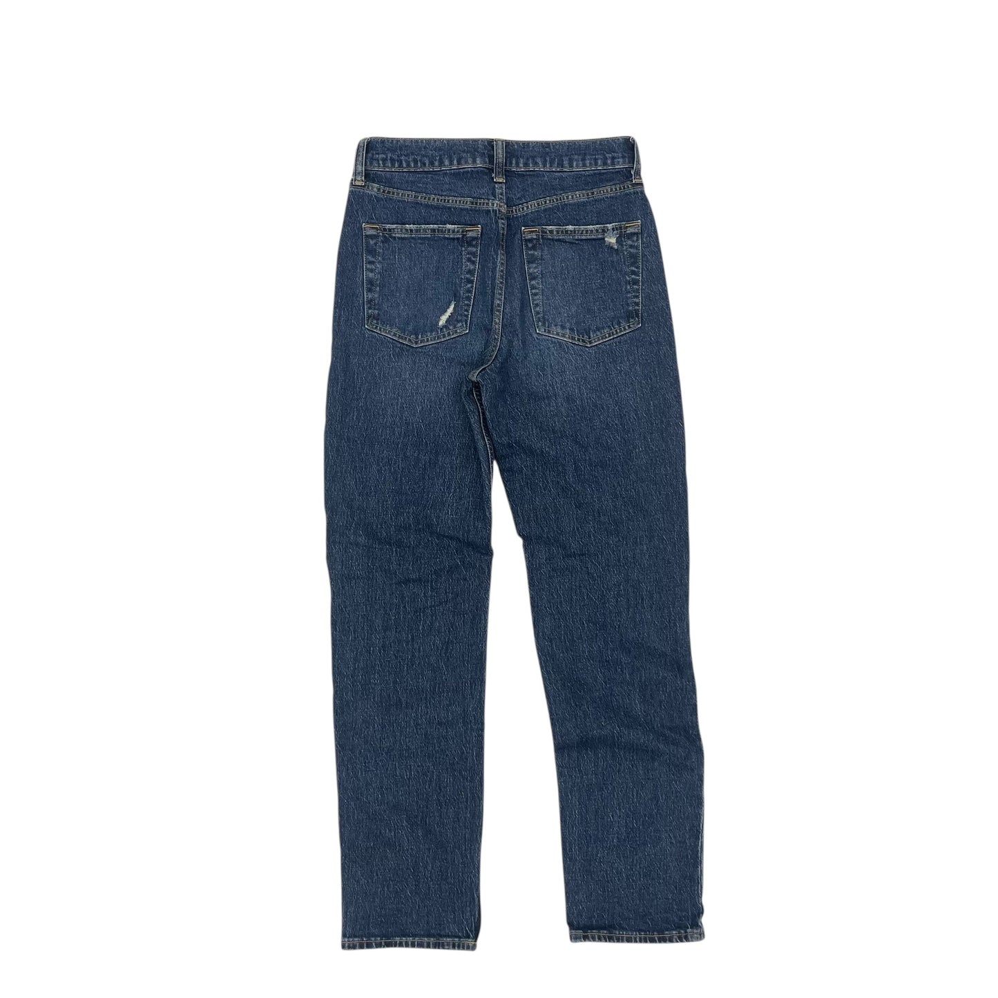 Jeans Straight By Gap In Blue Denim, Size:4