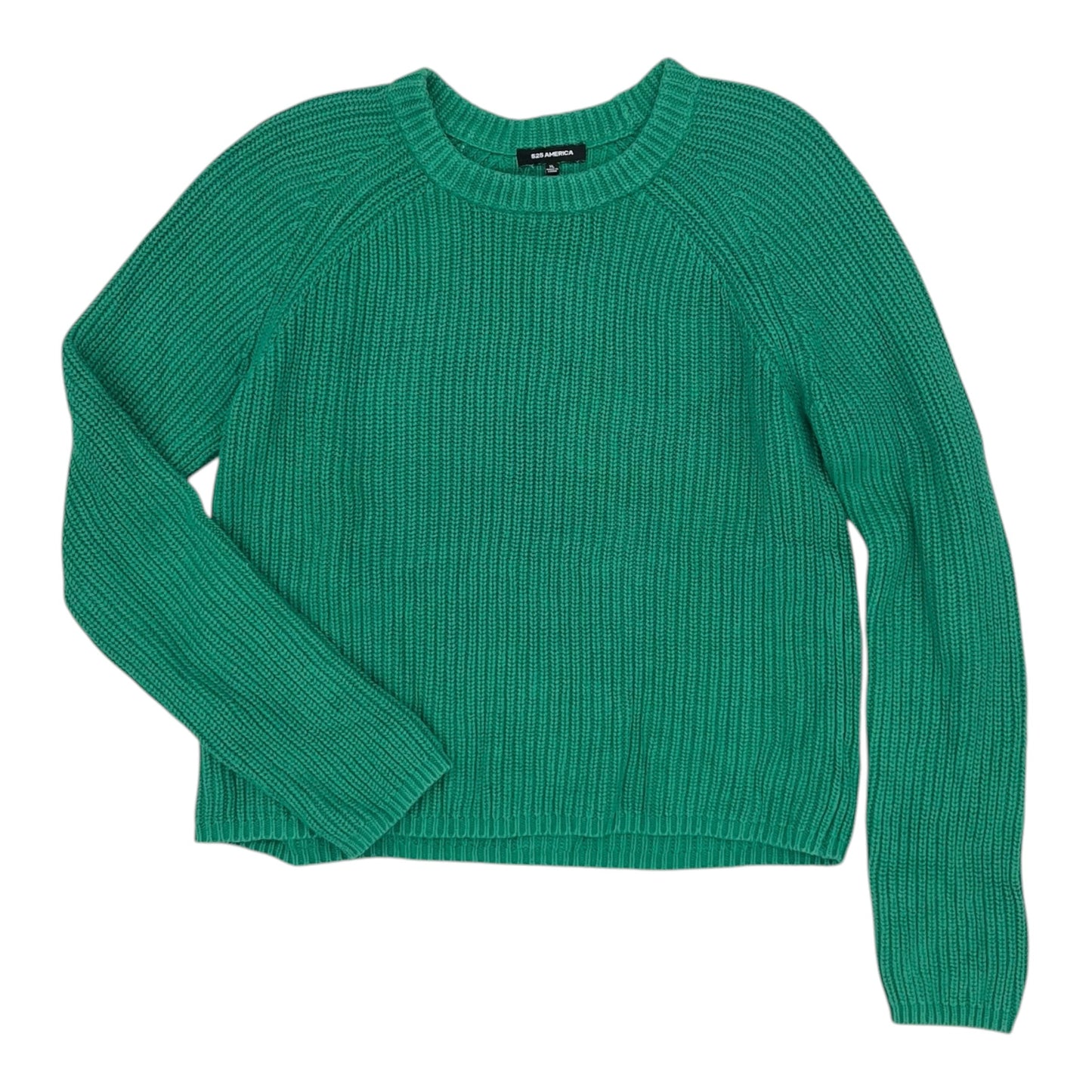 Sweater By 525 America In Green, Size:Xl