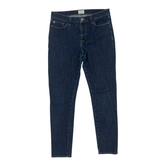 Jeans Skinny By Hudson In Blue Denim, Size:12