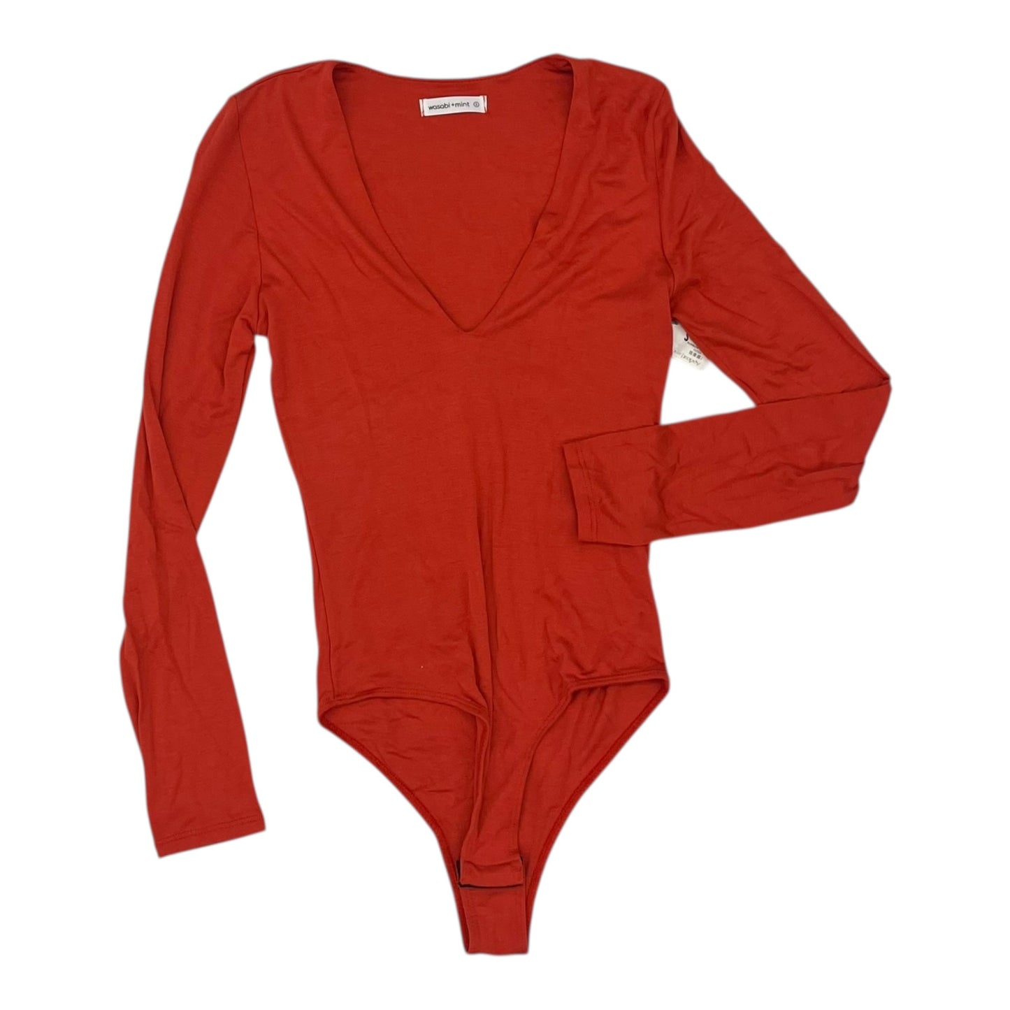 Bodysuit By Clothes Mentor In Orange, Size:S