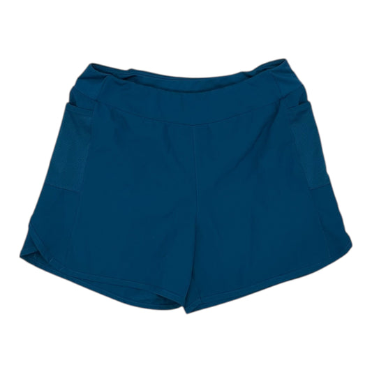 Athletic Shorts By Adrienne Vittadini In Blue, Size:M