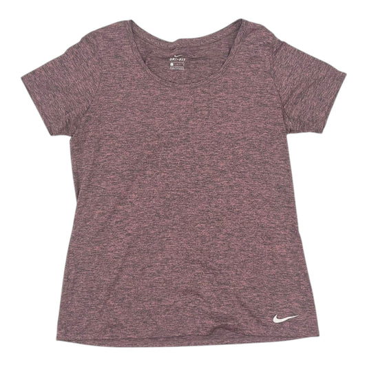 Athletic Top Ss By Nike Apparel In Pink, Size:L