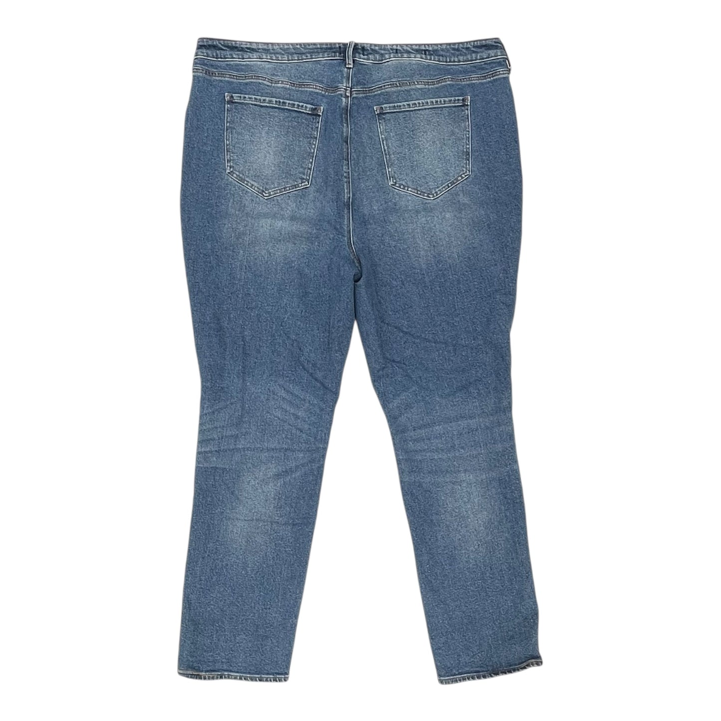Jeans Straight By Not Your Daughters Jeans In Blue Denim, Size:22