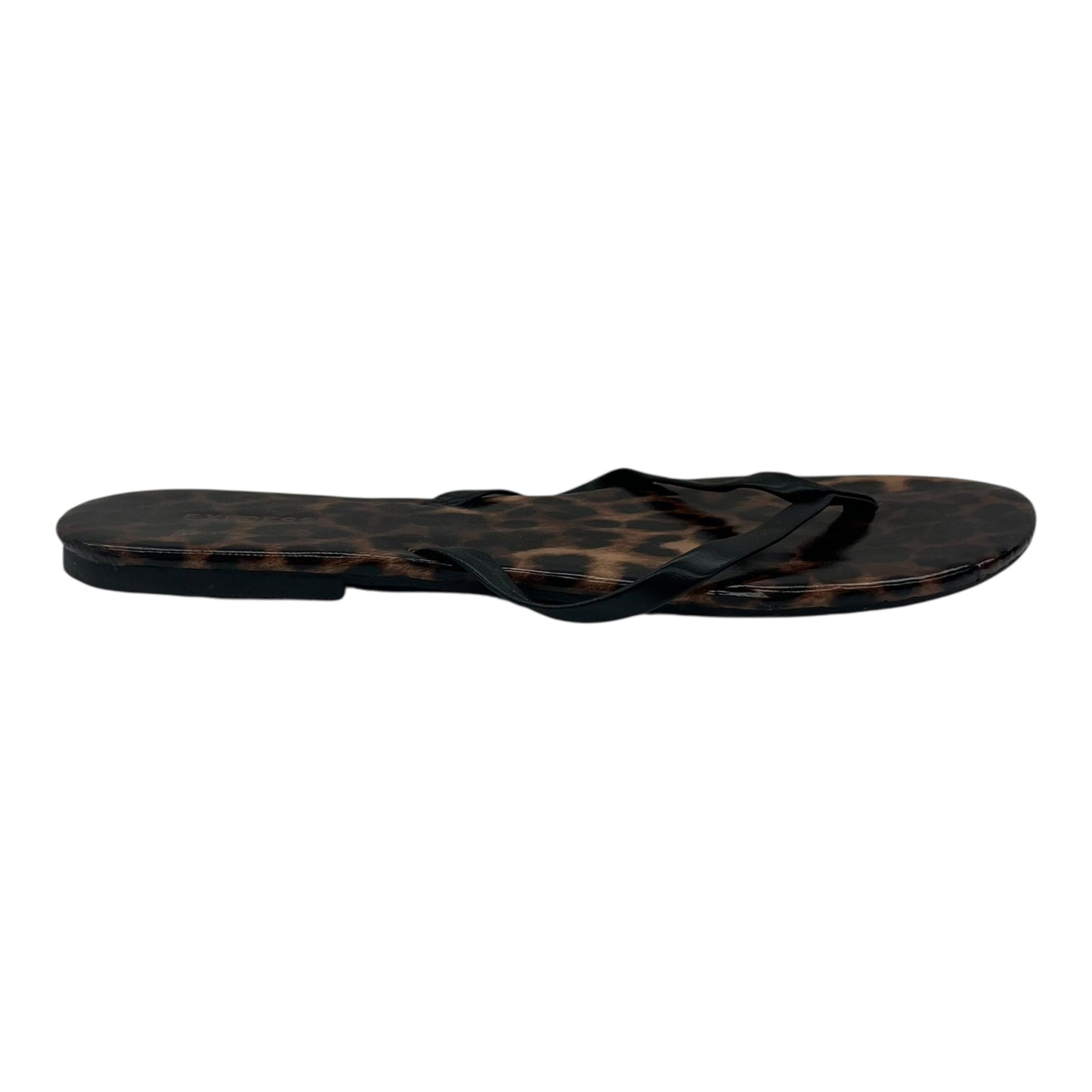 Sandals Flip Flops By Express In Animal Print, Size:8