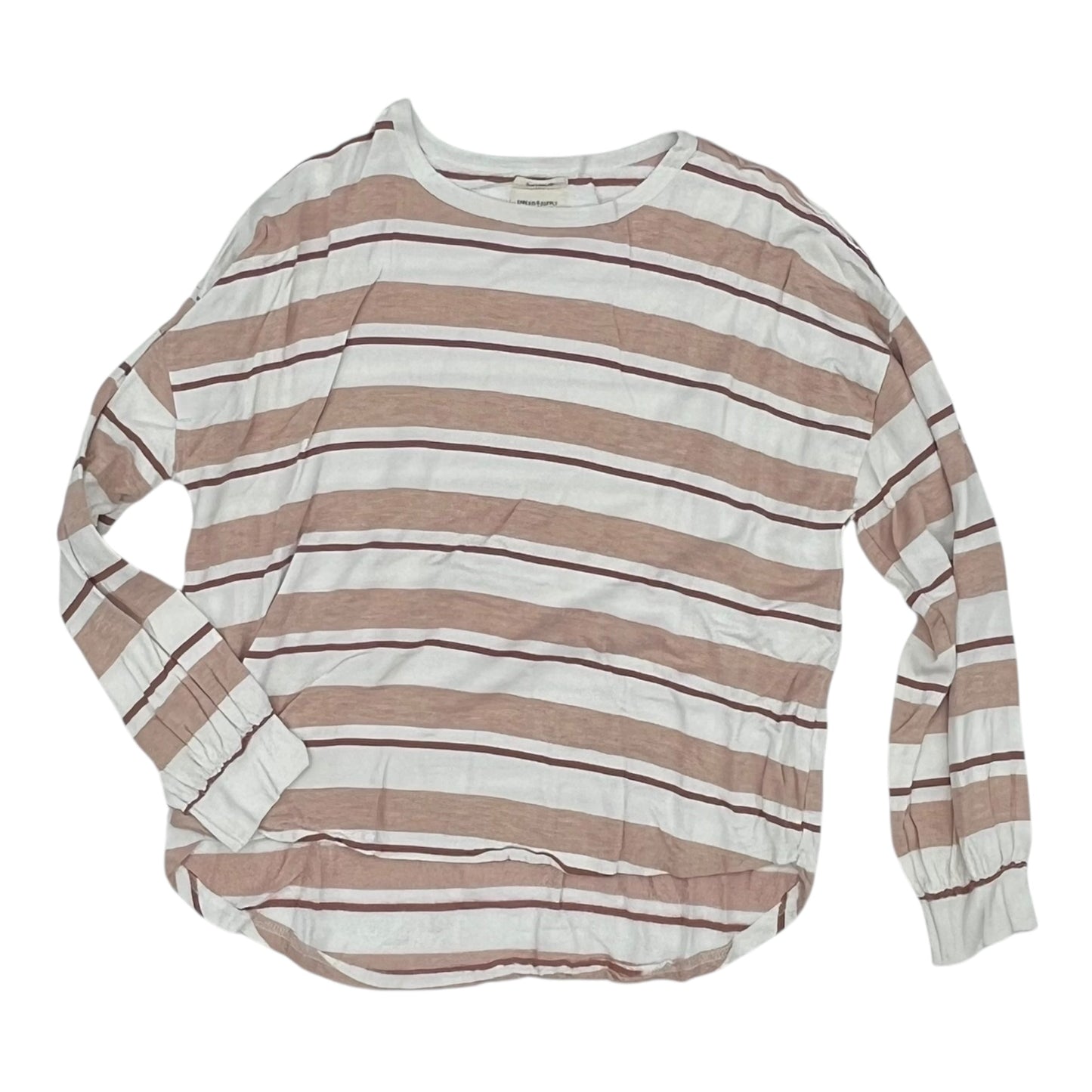 TOP LS by THREAD AND SUPPLY in STRIPED PATTERN, Size:S
