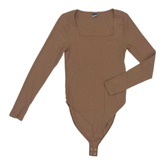 Bodysuit By Old Navy In Tan, Size:S