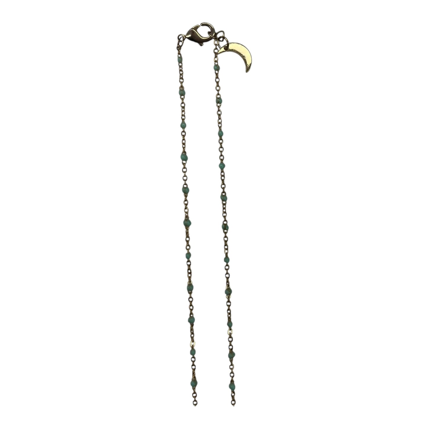 NECKLACE PENDANT by    CLOTHES MENTOR In GOLD & GREEN