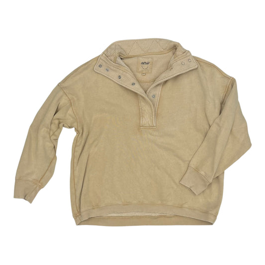 Sweatshirt Collar By Aerie In Brown, Size:M