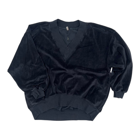 Sweatshirt Collar By Free People In Blue, Size:M