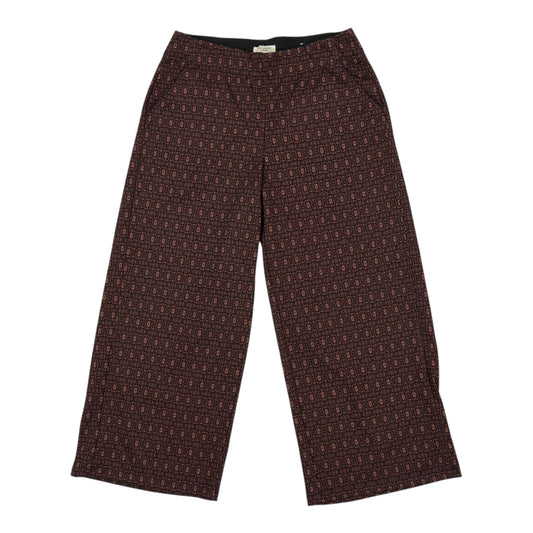 Pants Wide Leg By Max Studio In Maroon, Size:M
