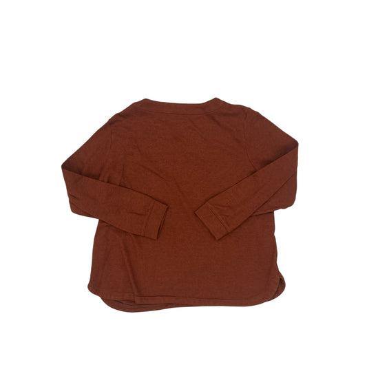 Top Ls By Croft And Barrow In Brown, Size:Xxl